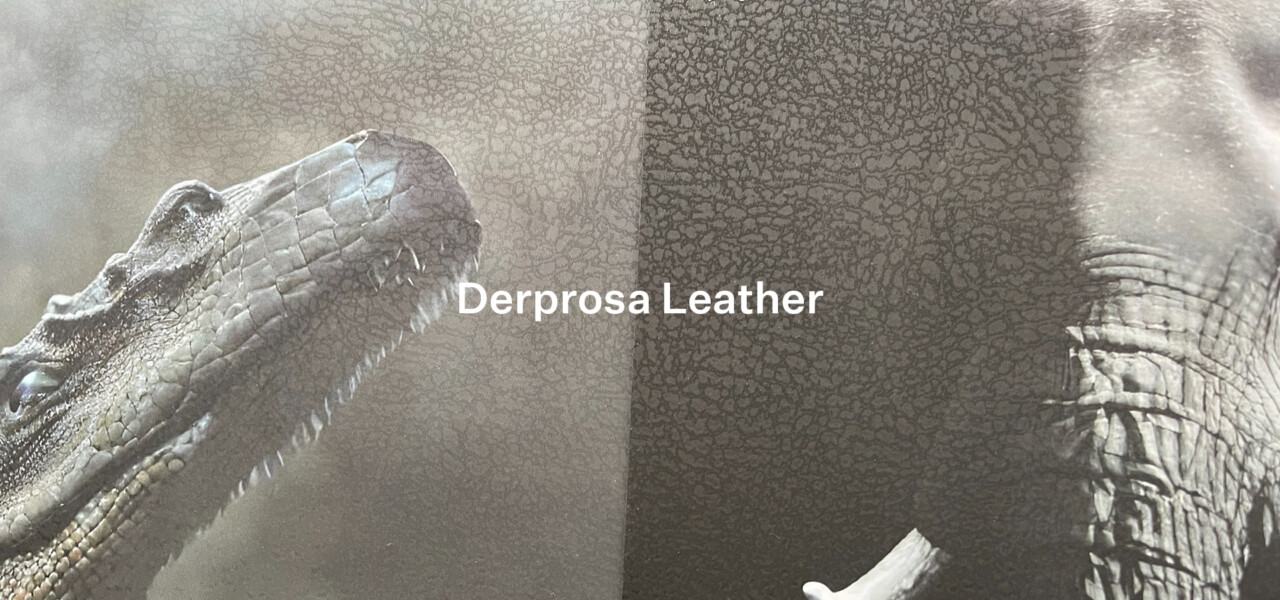 Presentamos Derprosa Leather. El aspecto y tacto a "cuero" real, en dos impactantes versiones